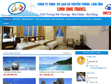 Tablet Screenshot of linhungtravel.com